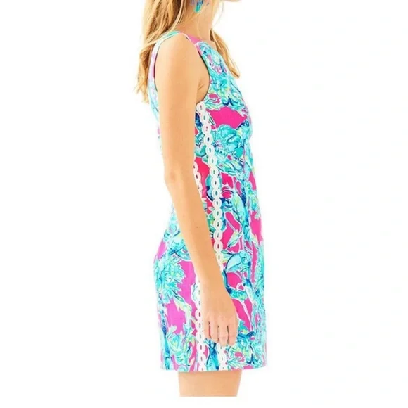 Holy Grail Hard to Find NWT Lilly Pulitzer Mila Shift Dress Raz Berry Lobsters - Picture 4 of 6